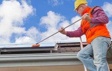 Old Town soft wash roof cleaning